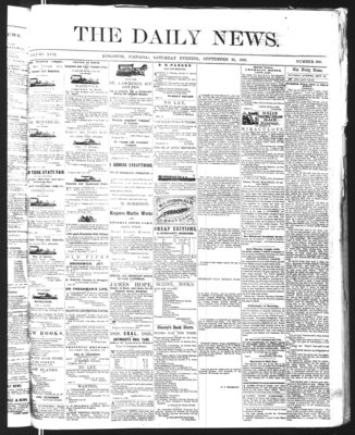 Kingston News (1868), 26 Sep 1868