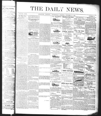 Kingston News (1868), 21 Oct 1868