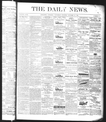 Kingston News (1868), 24 Oct 1868