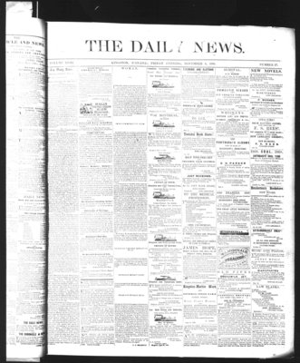 Kingston News (1868), 6 Nov 1868