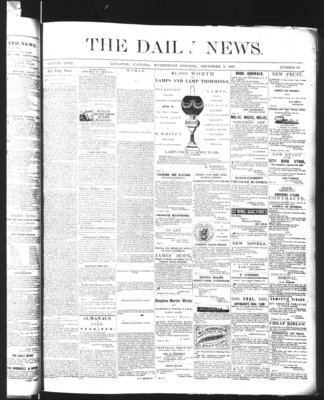 Kingston News (1868), 2 Dec 1868