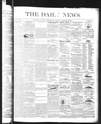 Kingston News (1868), 16 Dec 1868