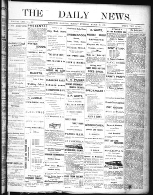 Kingston News (1868), 10 Mar 1873