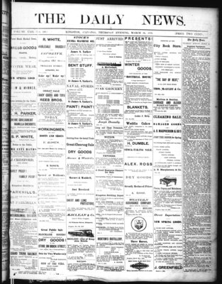 Kingston News (1868), 13 Mar 1873