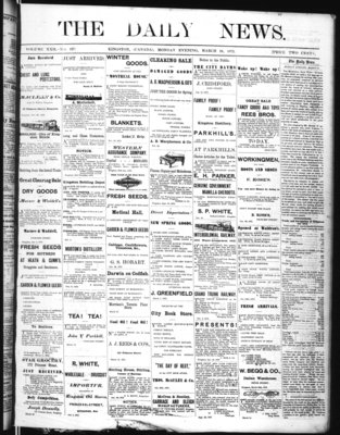 Kingston News (1868), 24 Mar 1873