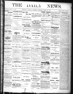 Kingston News (1868), 27 Mar 1873