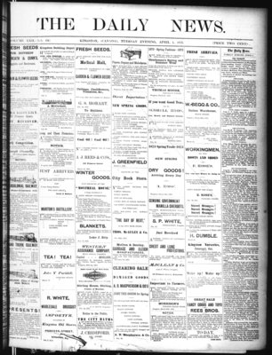 Kingston News (1868), 1 Apr 1873