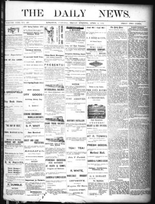 Kingston News (1868), 4 Apr 1873