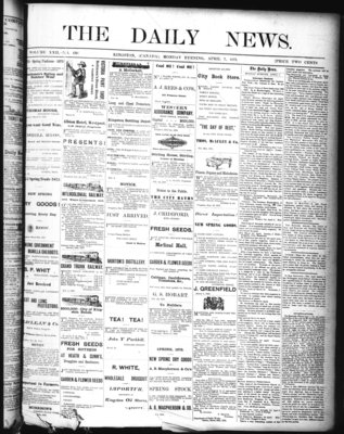 Kingston News (1868), 7 Apr 1873