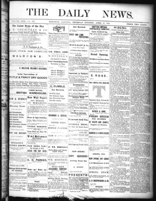 Kingston News (1868), 17 Apr 1873