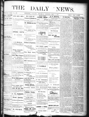 Kingston News (1868), 1 May 1873