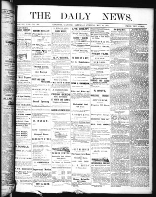 Kingston News (1868), 10 May 1873