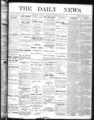 Kingston News (1868), 15 May 1873