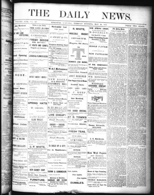 Kingston News (1868), 20 May 1873