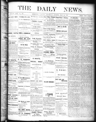 Kingston News (1868), 31 May 1873