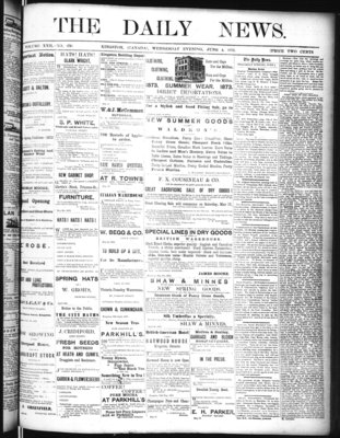 Kingston News (1868), 4 Jun 1873