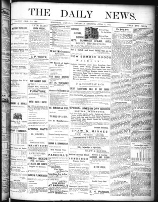 Kingston News (1868), 5 Jun 1873