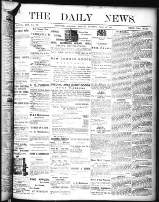 Kingston News (1868), 16 Jun 1873