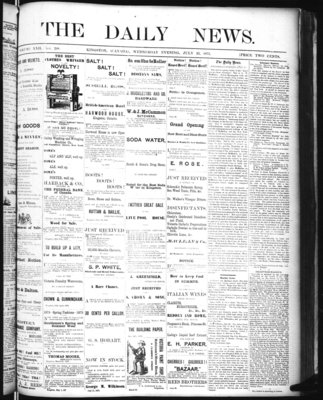 Kingston News (1868), 23 Jul 1873