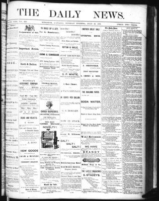 Kingston News (1868), 29 Jul 1873