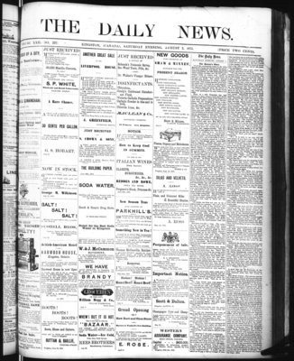 Kingston News (1868), 2 Aug 1873