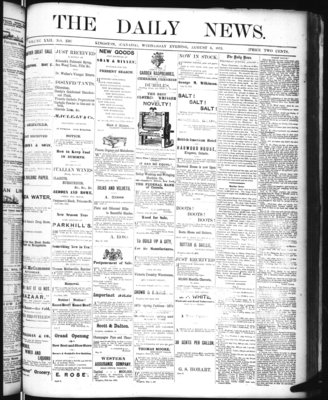 Kingston News (1868), 6 Aug 1873