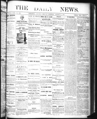 Kingston News (1868), 11 Aug 1873