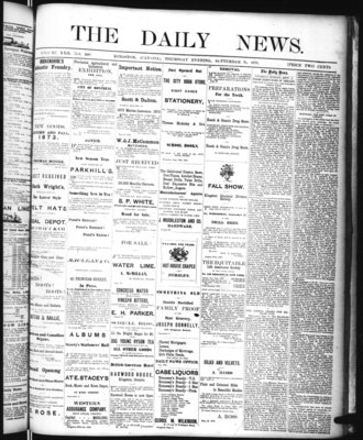 Kingston News (1868), 11 Sep 1873