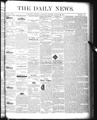 Kingston News (1868), 21 Aug 1869