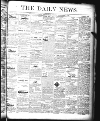 Kingston News (1868), 8 Sep 1869