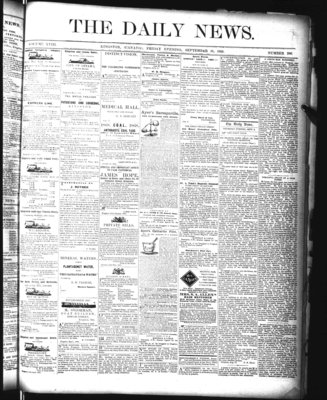 Kingston News (1868), 10 Sep 1869