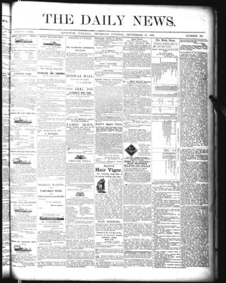 Kingston News (1868), 16 Sep 1869