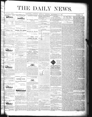 Kingston News (1868), 20 Sep 1869