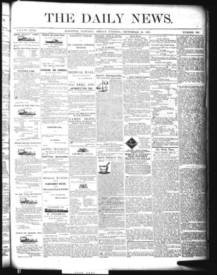 Kingston News (1868), 24 Sep 1869