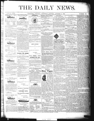 Kingston News (1868), 2 Oct 1869