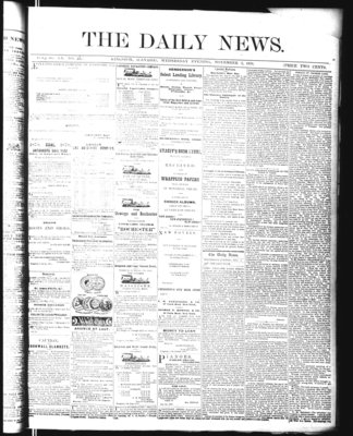 Kingston News (1868), 2 Nov 1870