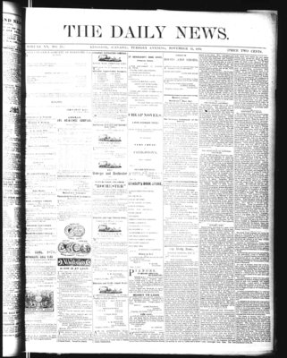 Kingston News (1868), 15 Nov 1870