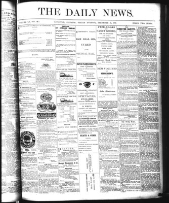 Kingston News (1868), 16 Dec 1870