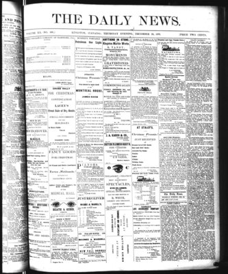 Kingston News (1868), 29 Dec 1870