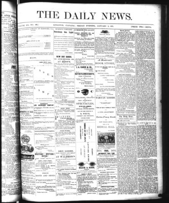 Kingston News (1868), 6 Jan 1871