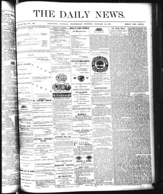 Kingston News (1868), 25 Jan 1871