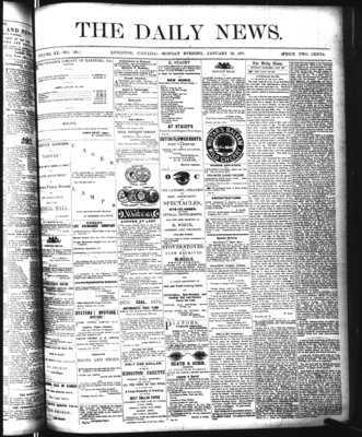 Kingston News (1868), 30 Jan 1871