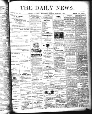 Kingston News (1868), 1 Feb 1871