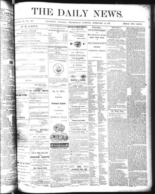 Kingston News (1868), 15 Feb 1871