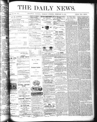 Kingston News (1868), 21 Feb 1871