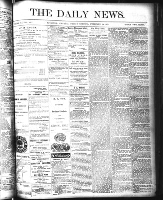 Kingston News (1868), 24 Feb 1871