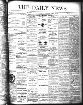 Kingston News (1868), 14 Mar 1871