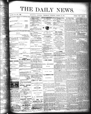 Kingston News (1868), 16 Mar 1871