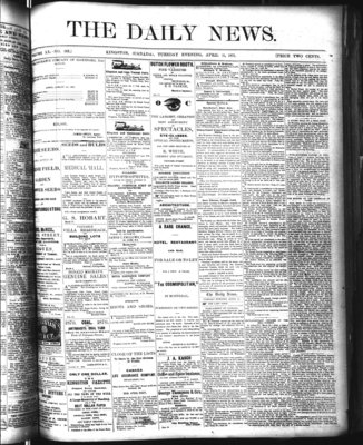 Kingston News (1868), 11 Apr 1871