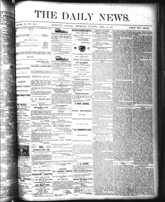 Kingston News (1868), 13 Apr 1871